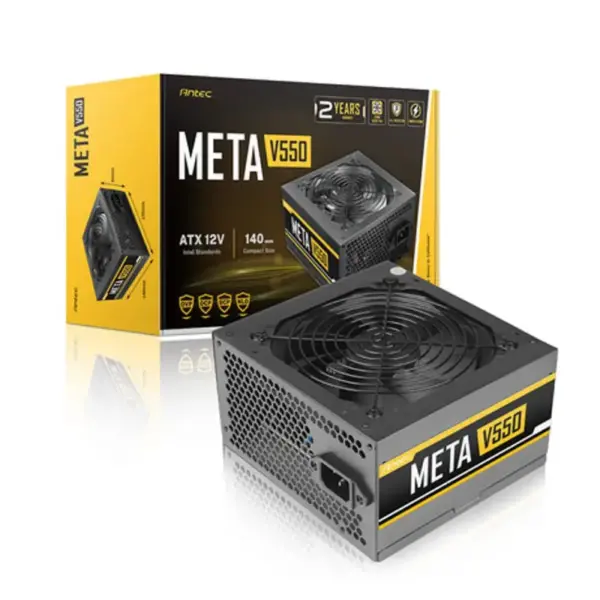 NGUỒN MÁY TÍNH ANTEC META V450 (450W) / V550 (550W) / V650 (650W) / V750 (750W), ĐIỆN ÁP 230V