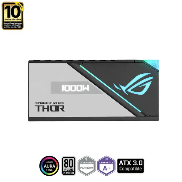 Nguồn Asus ROG Thor 1000P2 1000W 80 Plus Platinum - Full Modular