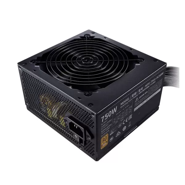 NGUỒN COOLER MASTER MWE 750 BRONZE V2 230V (750W / 80 PLUS BRONZE / NON MODULAR)