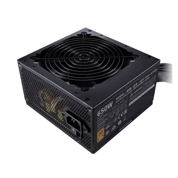 NGUỒN COOLER MASTER MWE 650 BRONZE V2 230V (650W / 80 PLUS BRONZE / NON MODULAR)