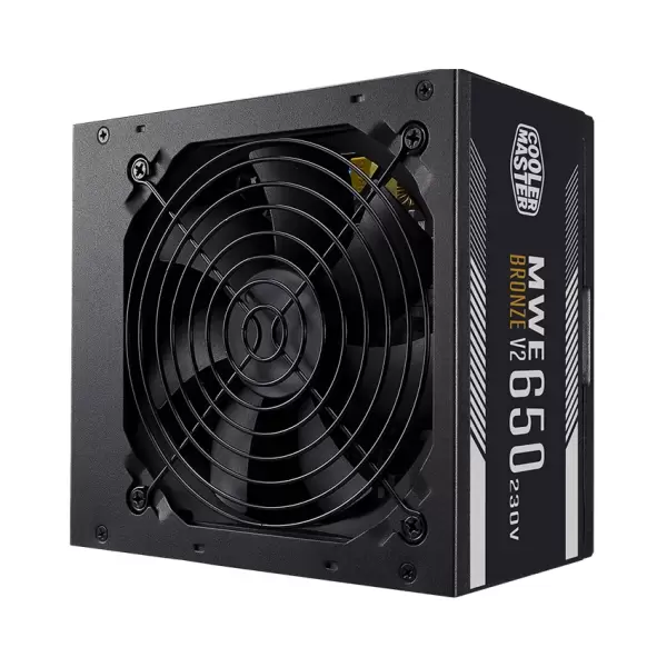 NGUỒN COOLER MASTER MWE 650 BRONZE V2 230V (650W / 80 PLUS BRONZE / NON MODULAR)