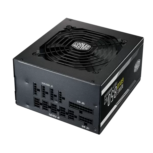 NGUỒN COOLER MASTER MWE GOLD 850 V2 (850W/ 80 PLUS GOLD/FULL MODULAR) - MPE-8501-AFAAG