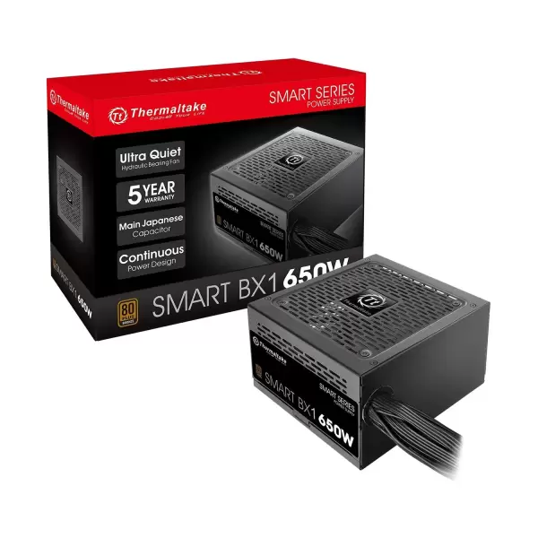 NGUỒN THERMALTAKE SMART BX1 650W (80 PLUS BRONZE/ACTIVE PFC)