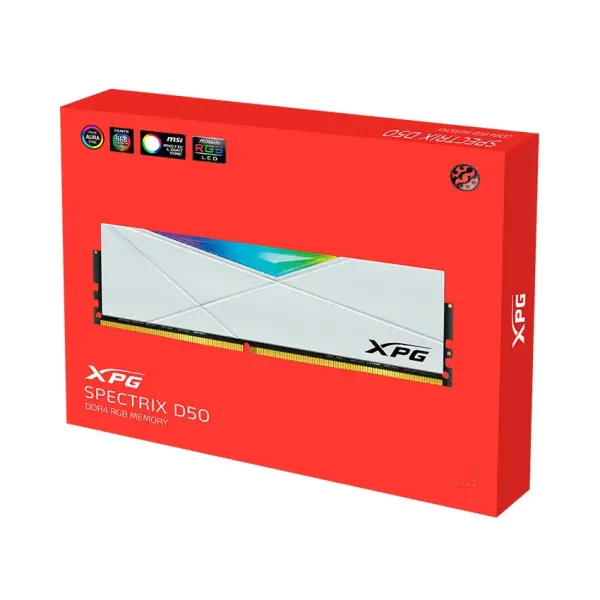 RAM ADATA XPG SPECTRIX D50 16GB DDR4 3200MHZ RGB - AX4U320016G16A-ST50