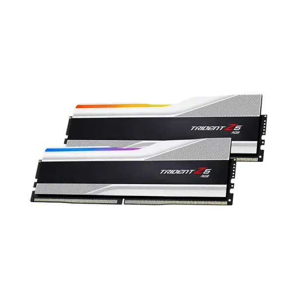 Ram G.Skill Trident Z RGB 32GB (2x16GB) DDR5 6000MHz Silver (F5-6000J3636F16GX2-TZ5RS)