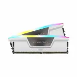 RAM D5 CORSAIR VENGEANCE RGB WHITE 64GB 5600MHZ DDR5 (2X32GB) CMH64GX5M2B5600C40W