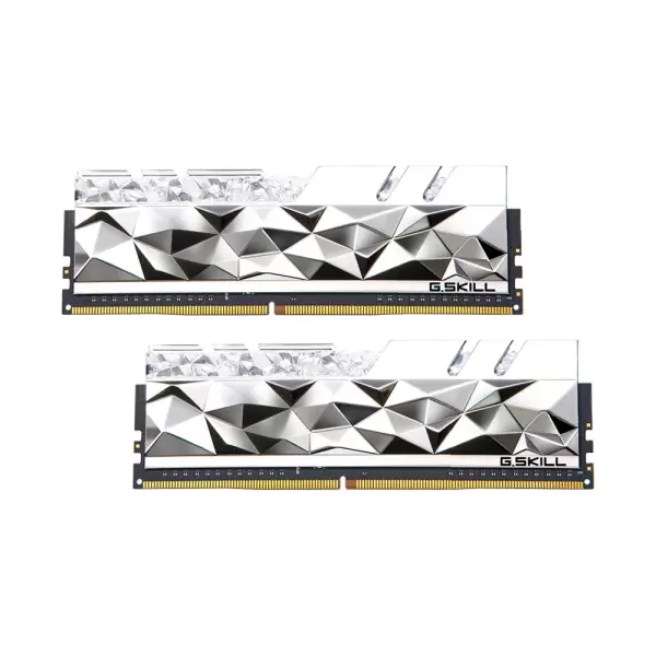 RAM GSKILL TRIDENT Z ROYAL ELITE SILVER RGBDDR4 16GB (8GBX2) 3600MHZ F4-3600C16D-16GTESC