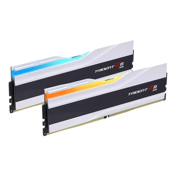 Ram G.Skill Trident Z5 RGB WHITE 96GB (2x48GB) DDR5 6400Mhz (F5-6400J3239F48GX2-TZ5RW)