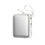 Sạc dự phòng JOYROOM 10000mah PBF27 22.5W siêu nhỏ tích hợp cáp sạc Type C và Lightning dùng cho iPhone 16 , Samsung S24 , Fold