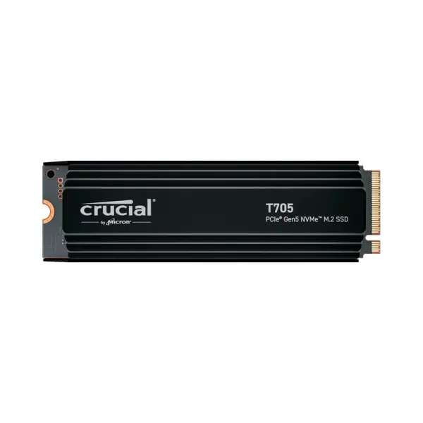SSD Crucial T705 2TB M.2 PCIe Gen5 x4 NVMe With Heatsink CT2000T705SSD5