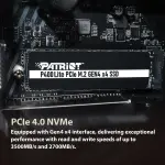 SSD PATRIOT P400 Lite 2TB M.2 PCIE GEN4 X4 NVME P400LP2KGM28H