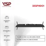 Smart Tivi VSP Vision Pro+ 32inch 32GFHD01