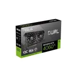 VGA ASUS DUAL GEFORCE RTX 4060 TI EVO OC EDITION 8GB GDDR6 (DUAL-RTX4060TI-O8G-EVO)