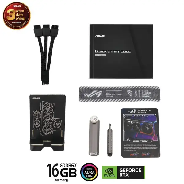 CARD MÀN HÌNH VGA ASUS ROG STRIX RTX 4080 SUPER 16GB GAMING (ROG-STRIX-RTX4080S-16G-GAMING)