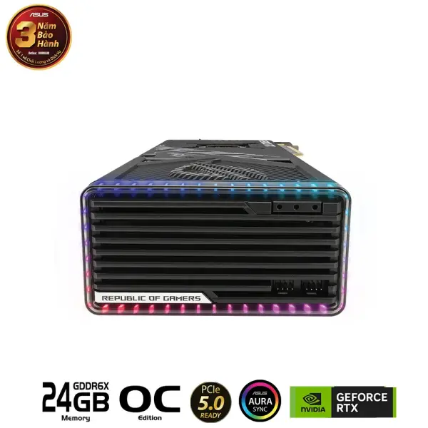 VGA ASUS ROG STRIX GEFORCE RTX 4090 OC EDITION 24GB GDDR6X (ROG-STRIX-RTX4090-O24G-GAMING)