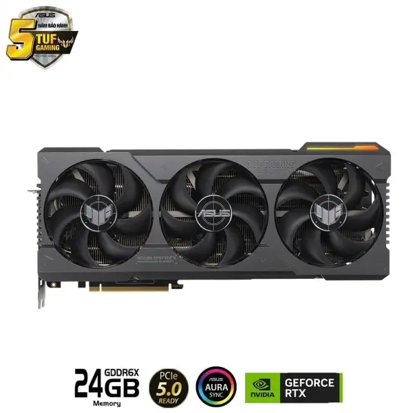 VGA ASUS TUF GAMING GEFORCE RTX 4090 24GB GDDR6X (TUF-RTX4090-24G-OC-GAMING)