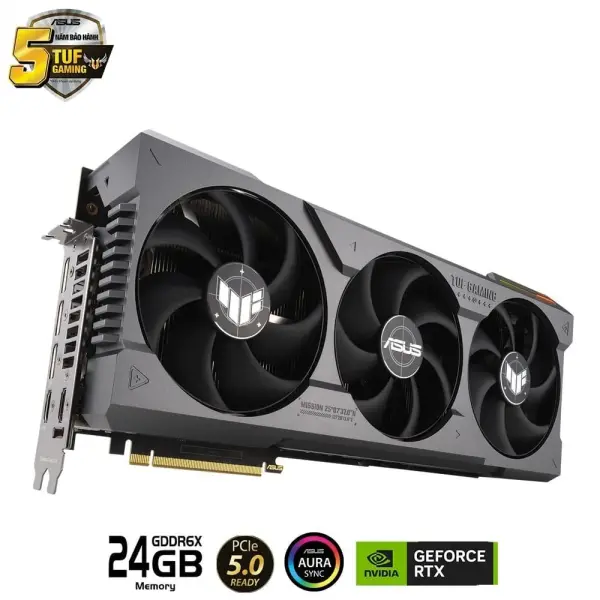 VGA ASUS TUF GAMING GEFORCE RTX 4090 24GB GDDR6X (TUF-RTX4090-24G-OC-GAMING)