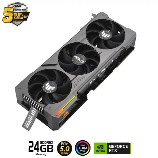 VGA ASUS TUF GAMING GEFORCE RTX 4090 24GB GDDR6X (TUF-RTX4090-24G-OC-GAMING)