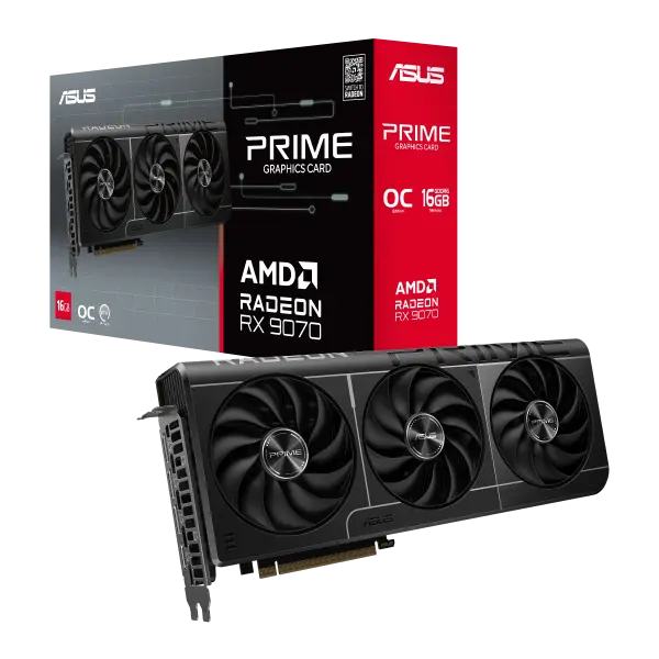 Card màn hình Asus Prime Radeon RX 9070 16GB PRIME-RX9070-O16G