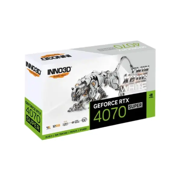 Card Màn Hình INNO3D RTX 4070 SUPER TWIN X2 OC White/Black