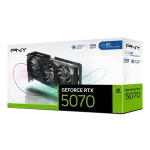 Card màn hình PNY GeFocre RTX 5070 OC Triple Fan 12GB GDDR7 - CG507012TFXPB1-O