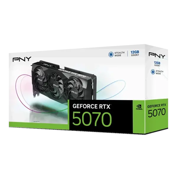Card màn hình PNY GeFocre RTX 5070 Triple Fan 12GB GDDR7 - VCG507012TFXPB1