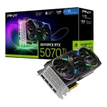 Card màn hình PNY GeFocre RTX 5070 Ti 16GB ARGB EPIC-X OC Triple Fan - VCG5070T16TFXXPB1-O