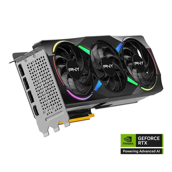 Card màn hình PNY GeFocre RTX 5070 Ti 16GB ARGB EPIC-X OC Triple Fan - VCG5070T16TFXXPB1-O