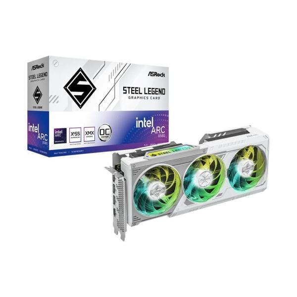 Card màn hình Asrock Intel Arc B580 Steel Legend 12GB OC