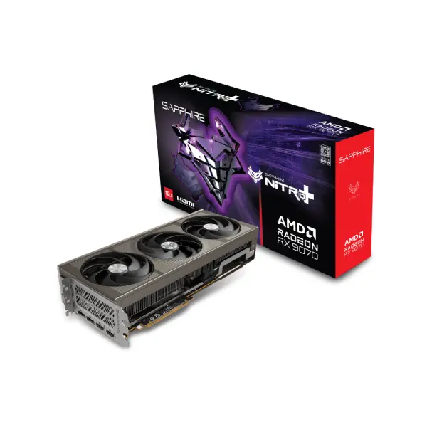 Card màn hình SAPPHIRE NITRO+ AMD RADEON RX 9070 GAMING OC 16GB (11349-01-20G)