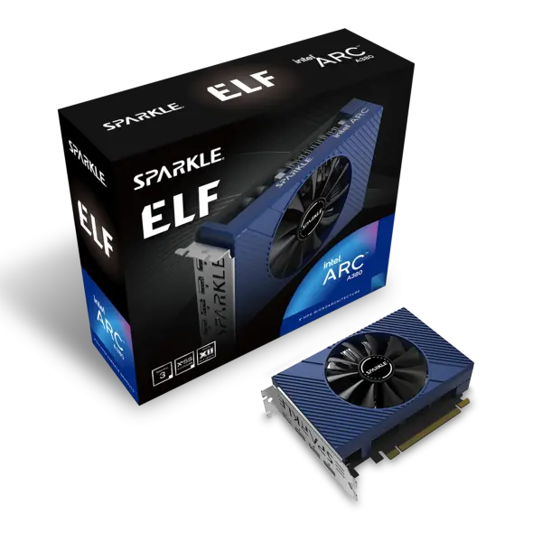 Card Màn Hình SPARKLE Intel Arc A380 ELF 6GB GDDR6 (SA380E-6G)