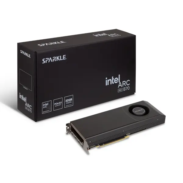CARD MÀN HÌNH SPARKLE INTEL ARC PRO B70 BLOWER OC 32GB GDDR6