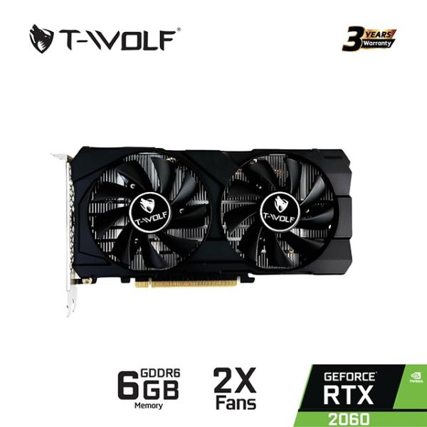 Card màn hình T-WOLF RTX 2060 6GB GDDR6