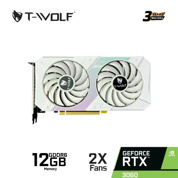 CARD MÀN HÌNH VGA T-WOLF RTX 3060 12GB GDDR6