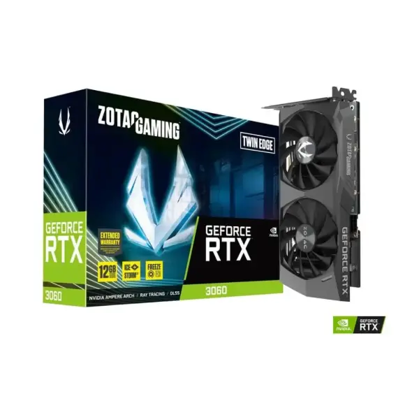 VGA ZOTAC GAMING RTX 3060 TWIN EDGE 12GB 192BIT GDDR6 (ZT-A30600E-10M)