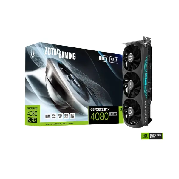 VGA ZOTAC RTX 4080 SUPER TRINITY BLACK EDITION 16GB GDDR6X (ZT-D40820D-10P)