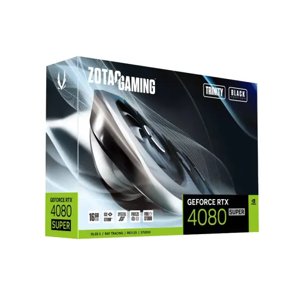 VGA ZOTAC RTX 4080 SUPER TRINITY BLACK EDITION 16GB GDDR6X (ZT-D40820D-10P)